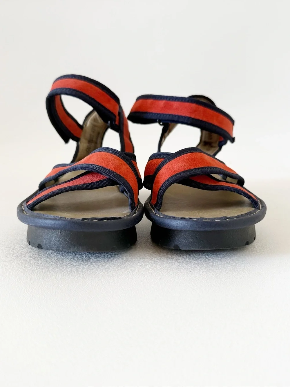 Fly London Shoes Strappy Platform Sandals Criss Cross Casual  8.5